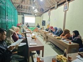 RAPAT KOORDINASI TENTANG PERSIAPAN PELANTIKAN DAN  BIMTEK PANITIA PEMUTAKHIRAN DATA PEMILIH PEMILU 2