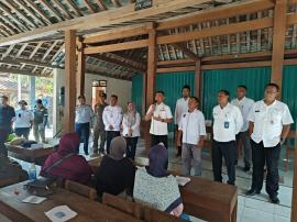 Kunjungam bupati Gunungkidul ke Kalurahan Getas