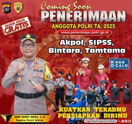 Recruitment Polri Tahun 2024