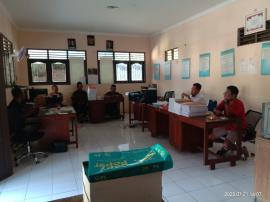 Penandatanganan Kontrak BKK Cor Rabat tahun 2025