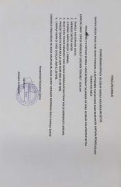undian Pengelolaan  Tanah Kas Desa Kalurahan Getas