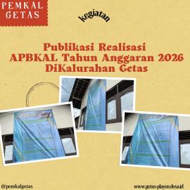 REALISASI APBKAL TAHUN 2026 KALURAHAN GETAS